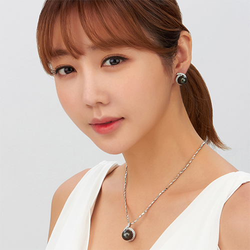 PM201JI 타히티흑진주 13mm